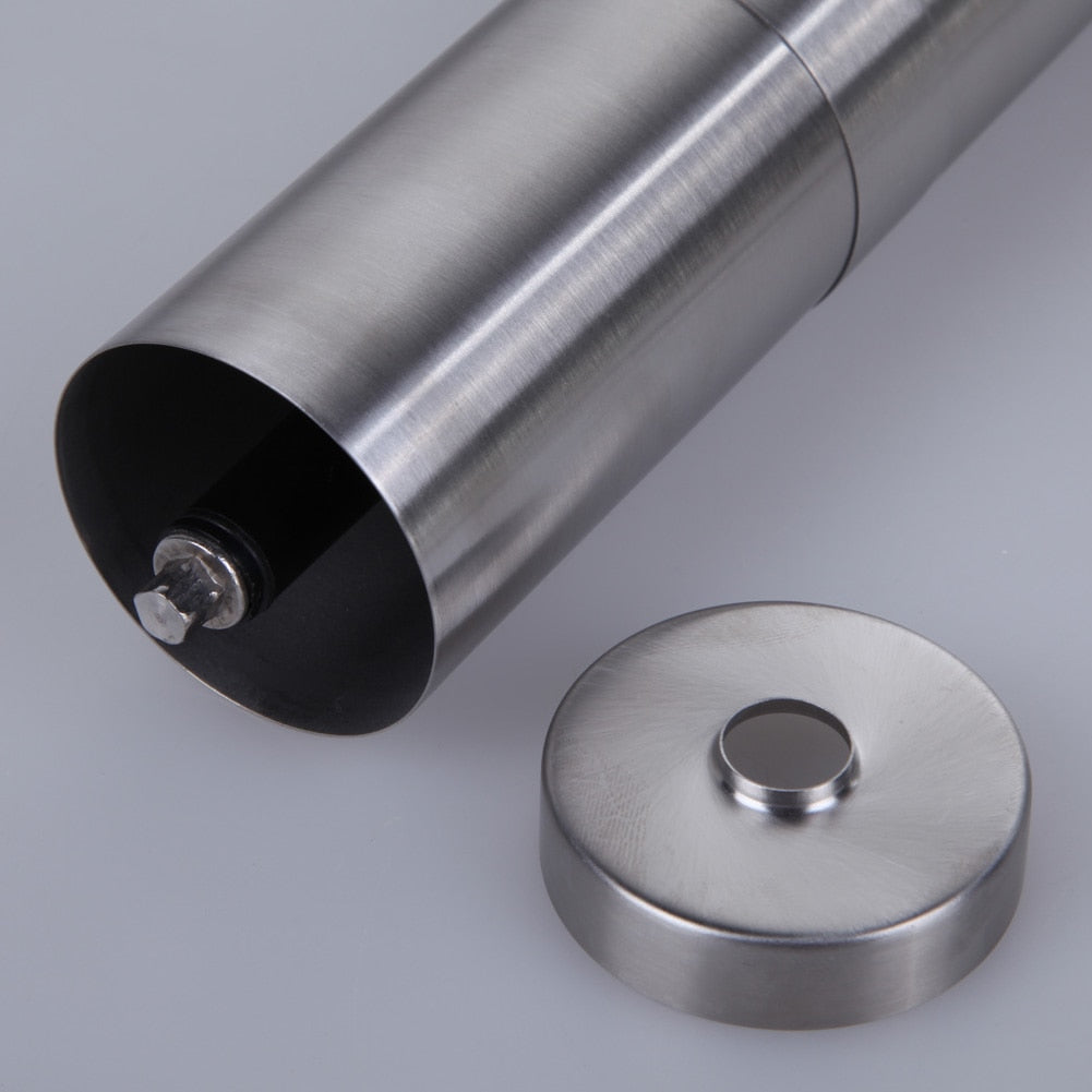 Manual Burr Coffee Grinder, Stainless Steel, 30g by HitMyNeed