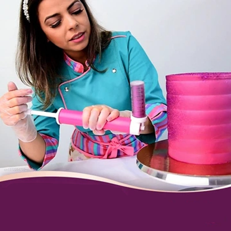 Manual Cake Airbrush Icing and Color Pump by HitMyNeed