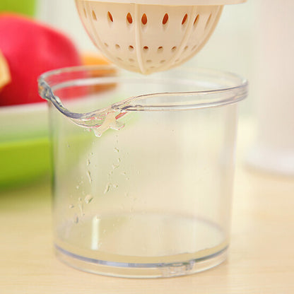 Manual Citrus Juice Extractor with Strainer by HitMyNeed