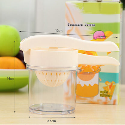 Manual Citrus Juice Extractor with Strainer by HitMyNeed