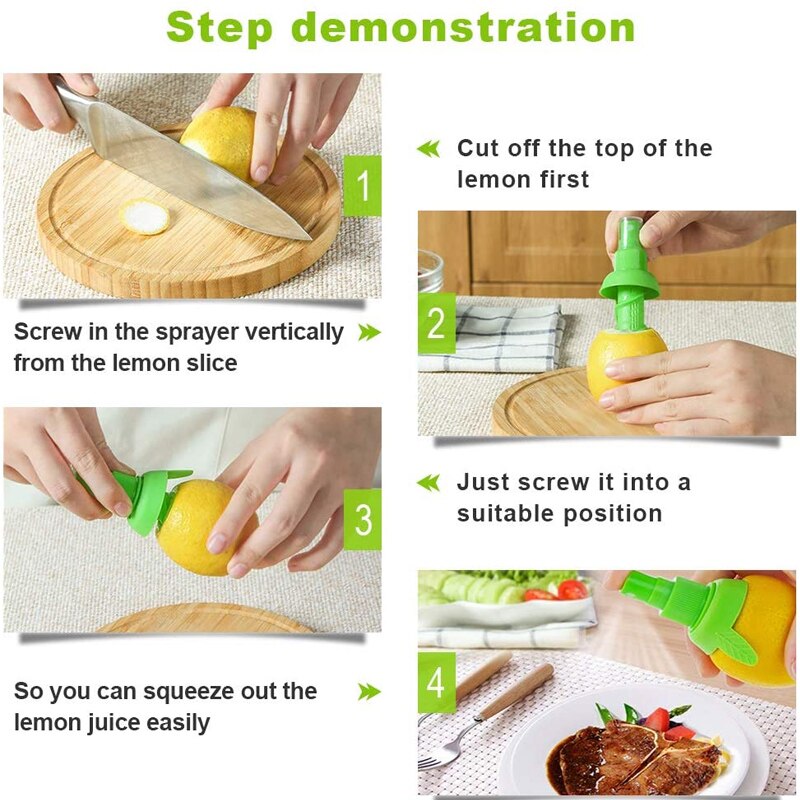 Manual Citrus Juice Sprayer Set by HitMyNeed