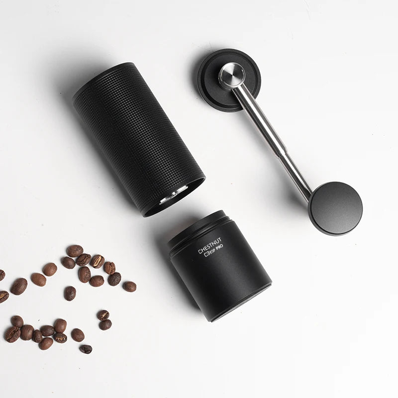 Manual Coffee Grinder 20g Adjustable Burr Aluminum Body by HitMyNeed