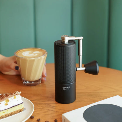 Manual Coffee Grinder 20g Adjustable Burr Aluminum Body by HitMyNeed