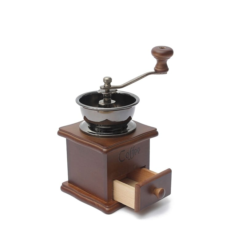Manual Coffee Grinder Classic Wood 450g by HitMyNeed