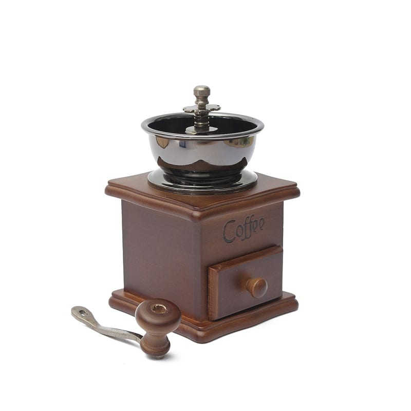 Manual Coffee Grinder Classic Wood 450g by HitMyNeed