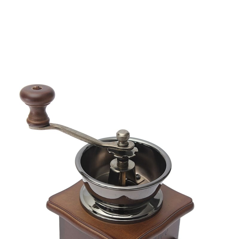 Manual Coffee Grinder Classic Wood 450g by HitMyNeed
