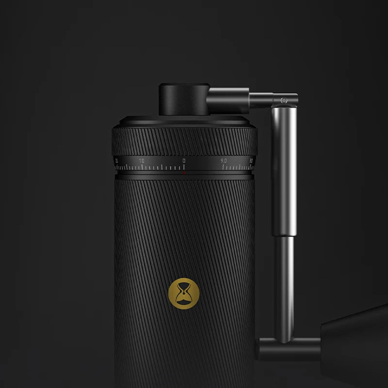 Manual Coffee Grinder with 0.015mm Burr Adjustment by HitMyNeed