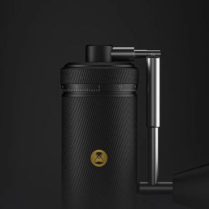 Manual Coffee Grinder with 0.015mm Burr Adjustment by HitMyNeed