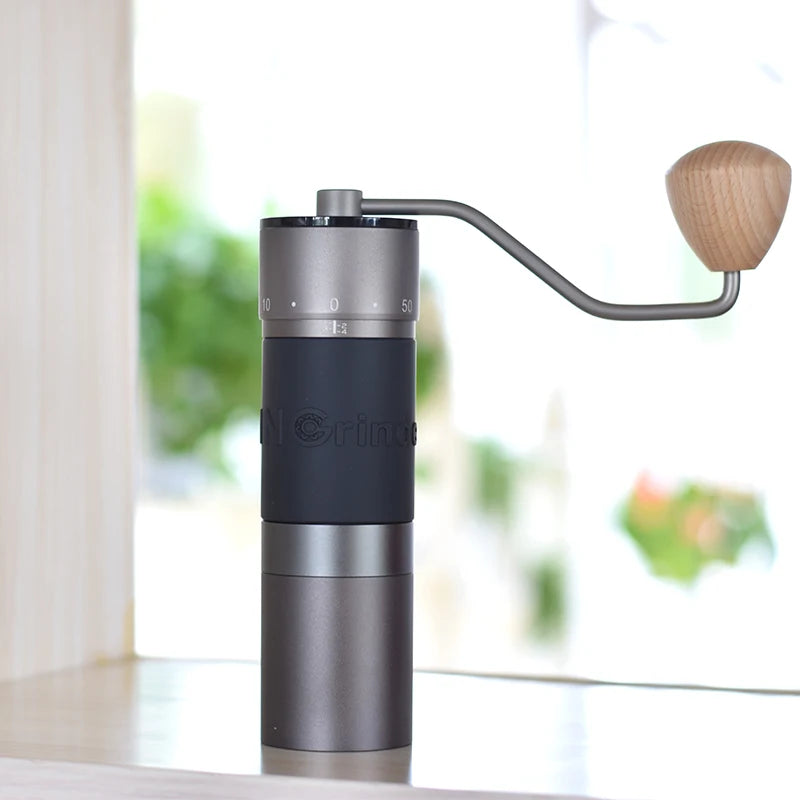 Manual Coffee Grinder with 48mm Titanium Burr by HitMyNeed