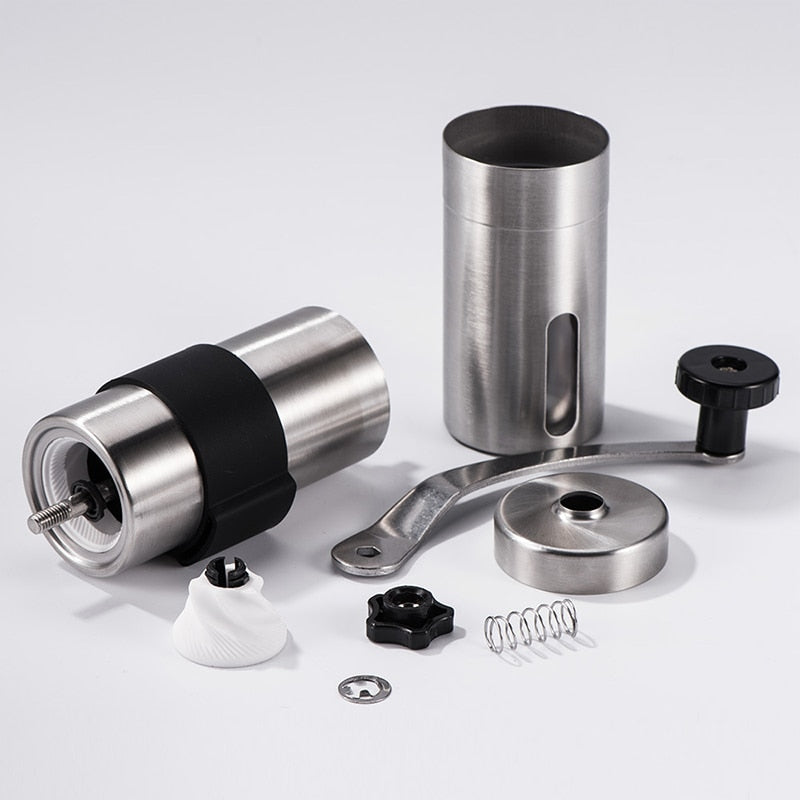 Manual Coffee Grinder with Ceramic Burrs, 20g Capacity by HitMyNeed