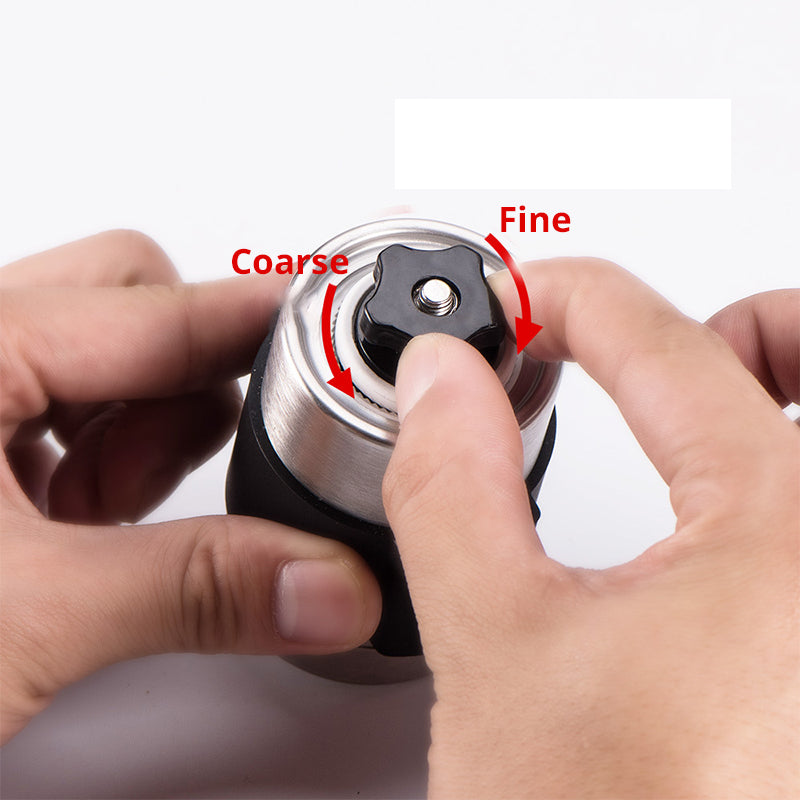 Manual Coffee Grinder with Ceramic Burrs, 20g Capacity by HitMyNeed