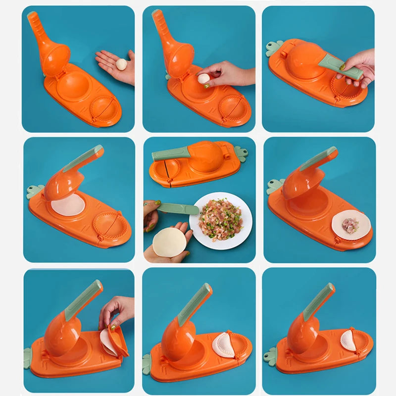 Manual Dumpling Maker Dough Press and Mold by HitMyNeed