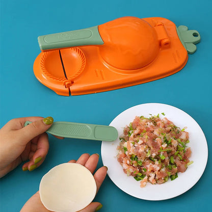 Manual Dumpling Maker Dough Press and Mold by HitMyNeed