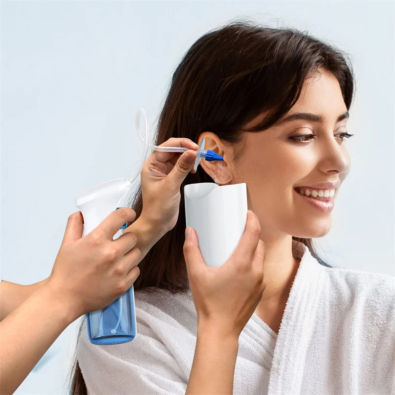 Manual Ear Irrigation Earwax Removal Cleaning Kit by HitMyNeed