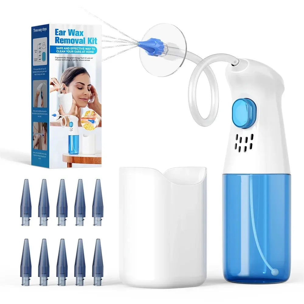 Manual Ear Irrigation Earwax Removal Cleaning Kit by HitMyNeed