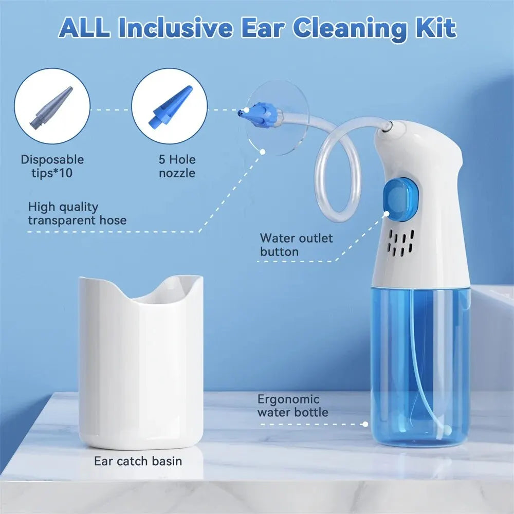 Manual Ear Irrigation Earwax Removal Cleaning Kit by HitMyNeed