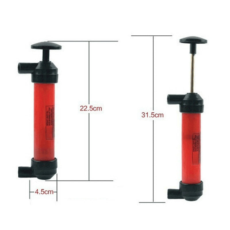 Manual Fluid Transfer Pump Gas Siphon Kit by HitMyNeed