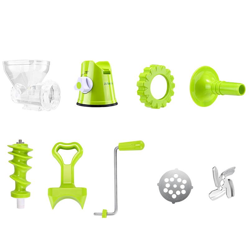 Manual Food and Meat Grinder with Sausage Maker by HitMyNeed