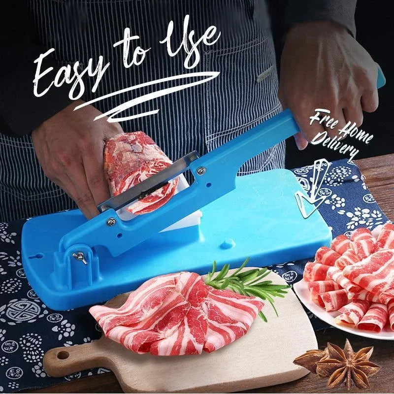 Manual Frozen Meat & Vegetable Table Slicer by HitMyNeed