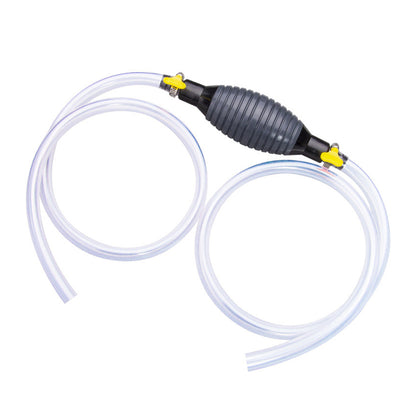 Manual Fuel Transfer Pump with Siphon Hose by HitMyNeed