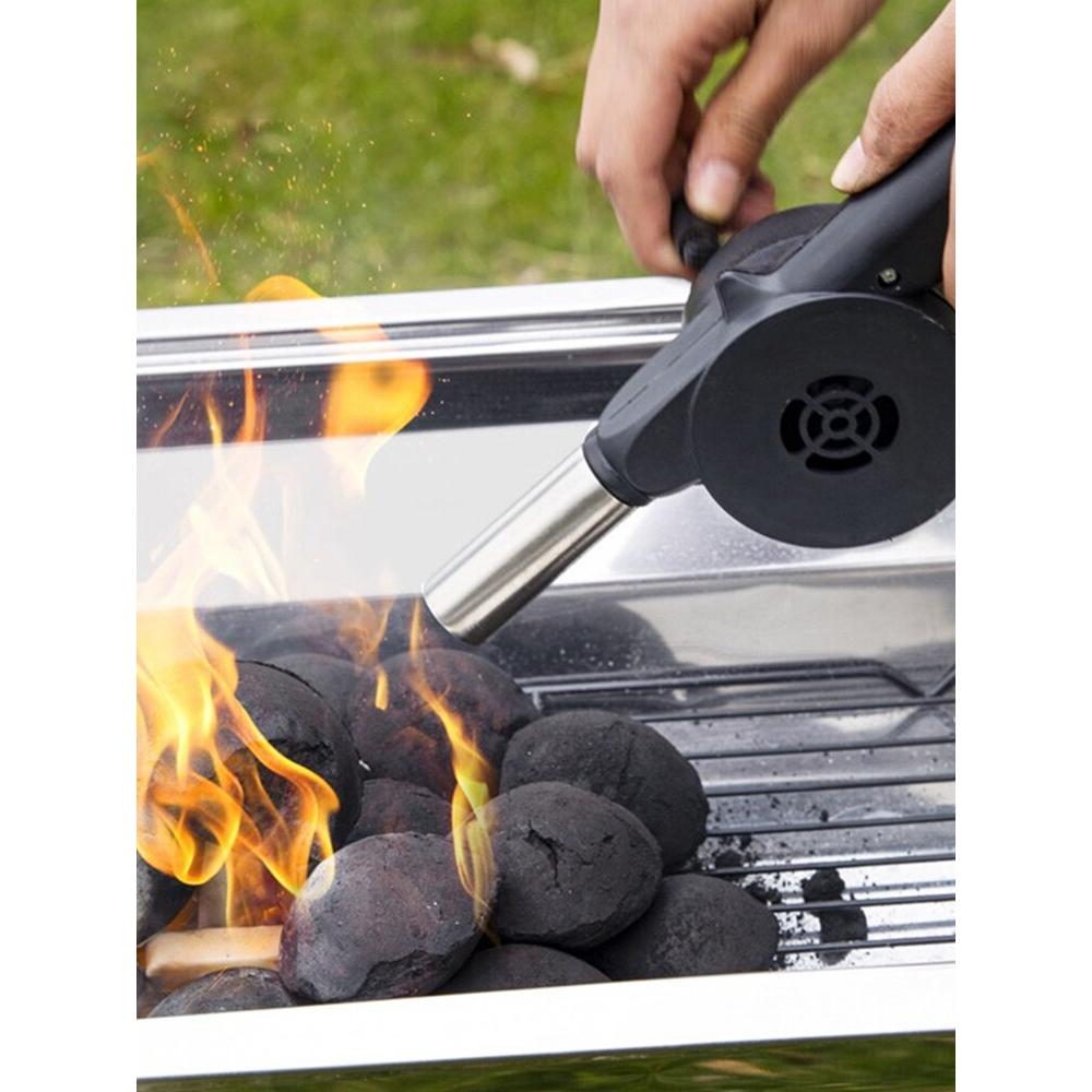 Manual Hand Crank BBQ Fan Air Blower by HitMyNeed