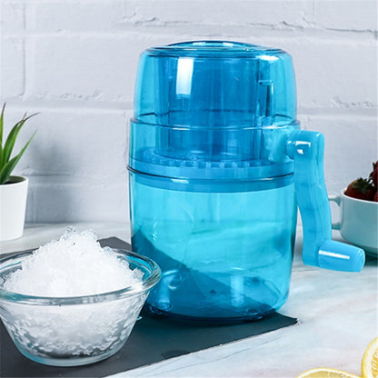 Manual Hand Crank Ice Crusher and Shaver by HitMyNeed