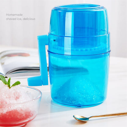 Manual Hand Crank Ice Crusher and Shaver by HitMyNeed
