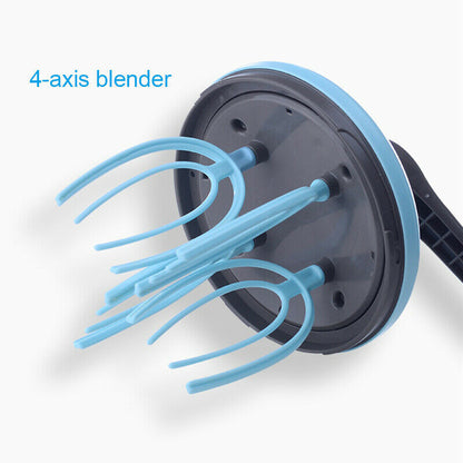 Manual Hand Crank Mixer with Bowl (1.1L) by HitMyNeed