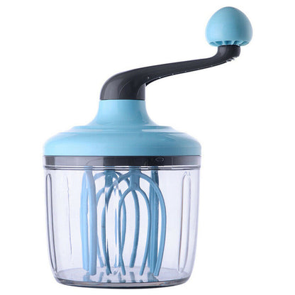 Manual Hand Crank Mixer with Bowl (1.1L) by HitMyNeed