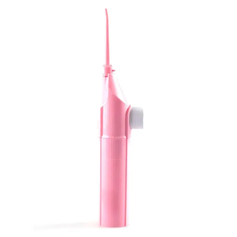Manual High Pressure Oral Irrigator for Home & Travel pink by HitMyNeed