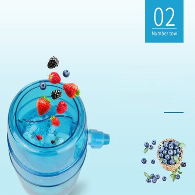 Manual Ice Crusher with Transparent Body by HitMyNeed