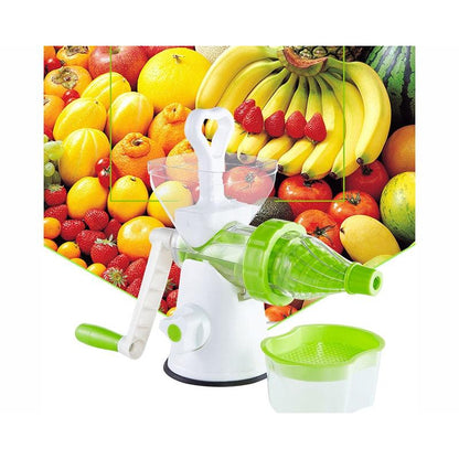 Manual Kitchen Juicer with Detachable Pulp Container by HitMyNeed