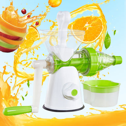 Manual Kitchen Juicer with Detachable Pulp Container by HitMyNeed