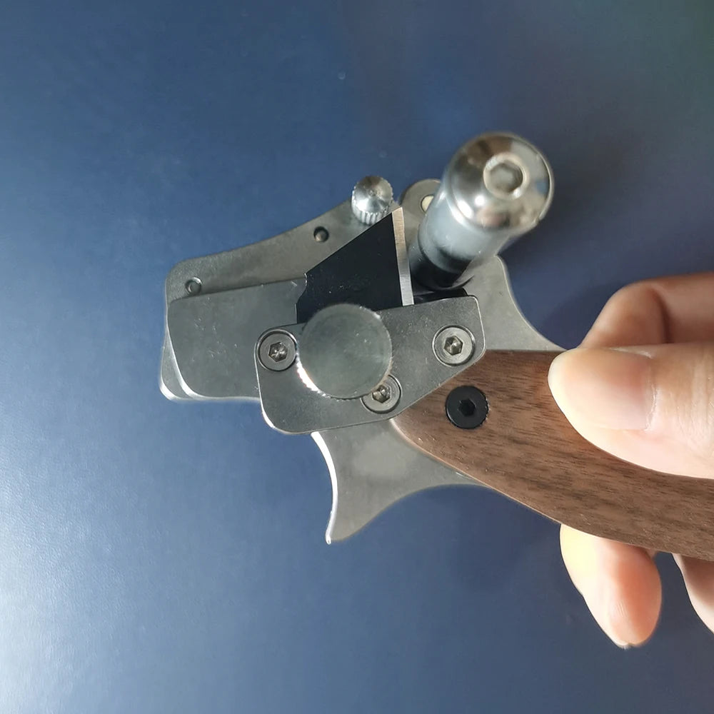 Manual Leather Strip Cutter 10-60mm Roller Tool by HitMyNeed