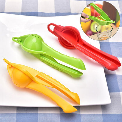 Manual Lime Squeezer Citrus Press, Plastic, 22.5 cm by HitMyNeed