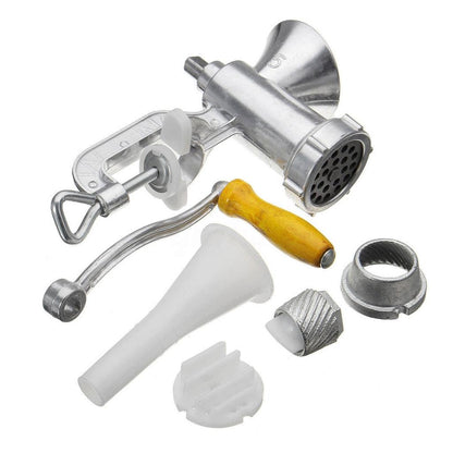 Manual Meat Grinder with Clamp & Accessories by HitMyNeed