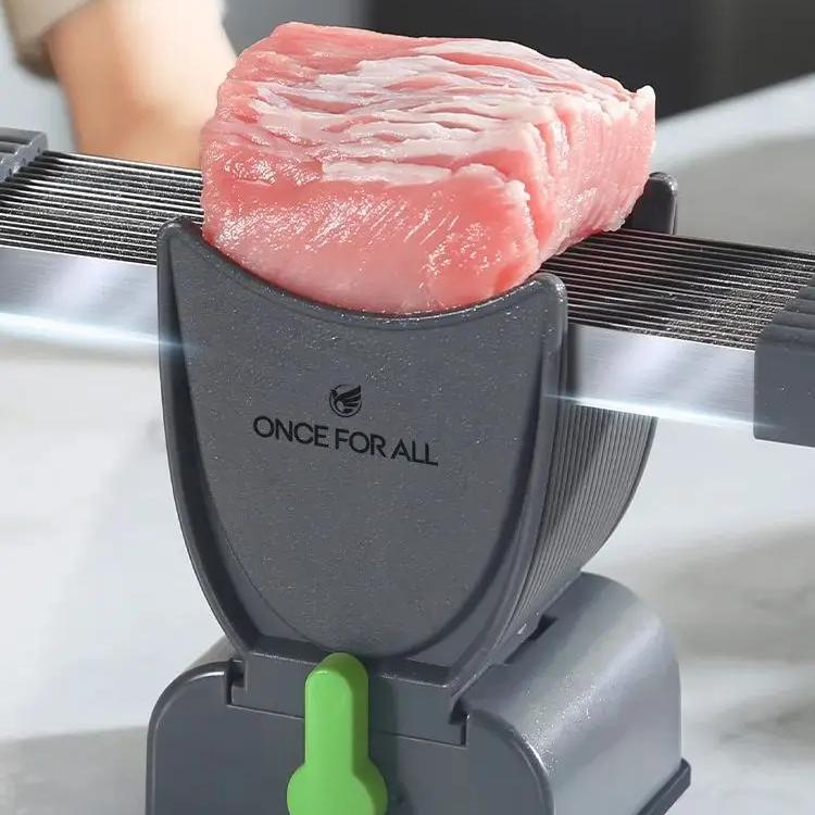Manual Meat Slicer and Knife Set for Fresh Meat by HitMyNeed