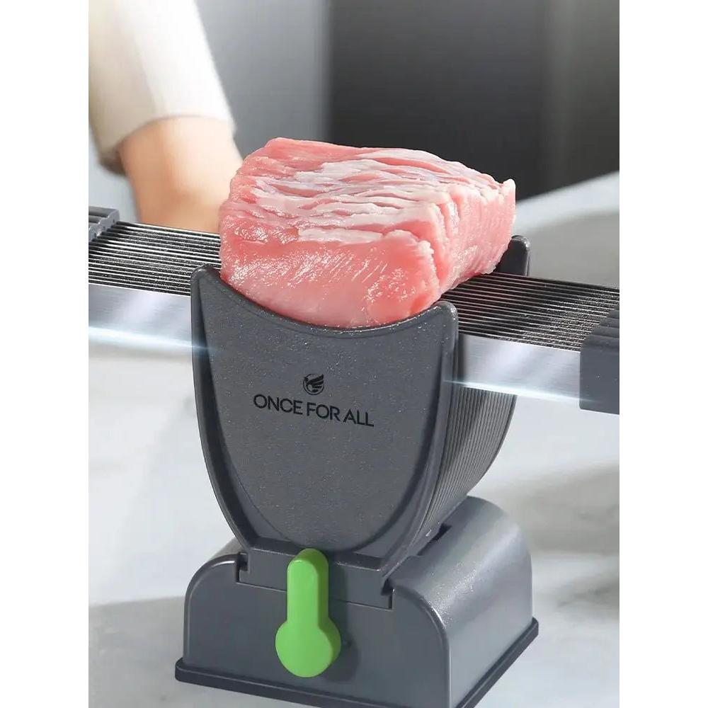 Manual Meat Slicer and Knife Set for Fresh Meat by HitMyNeed