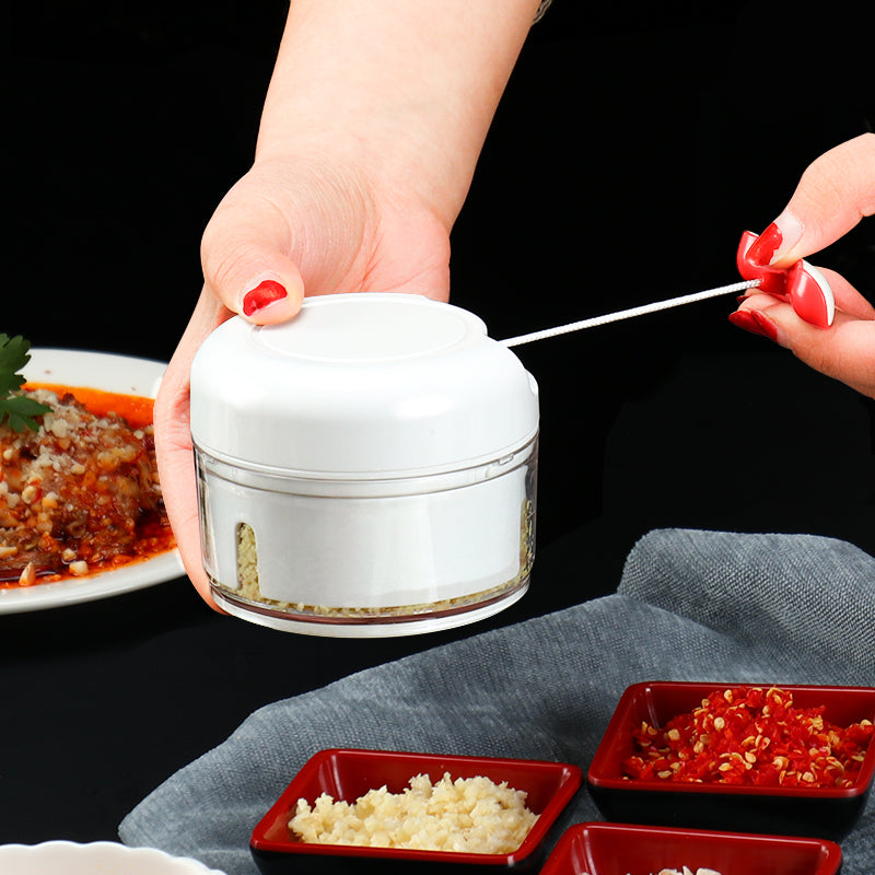 Manual Mini Food Chopper and Herb Mincer by HitMyNeed