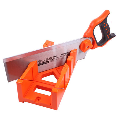 Manual Miter Box with Non-Slip Base, 45° & 22.5° Cuts by HitMyNeed