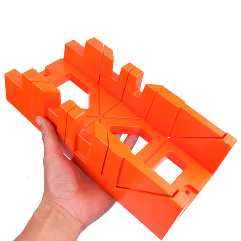 Manual Miter Box with Non-Slip Base, 45° & 22.5° Cuts by HitMyNeed