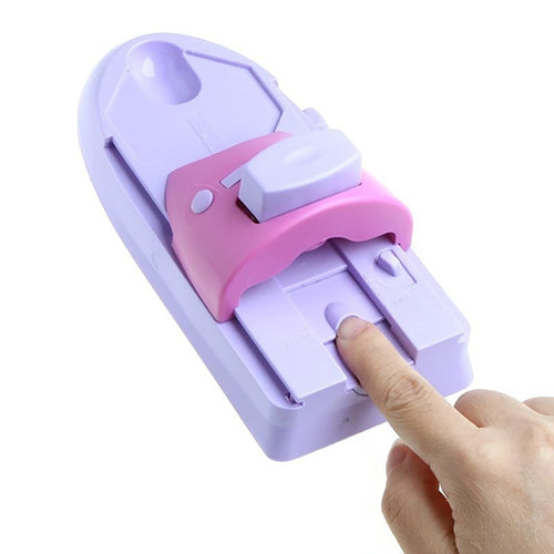Manual Nail Art Printing Machine with Templates by HitMyNeed