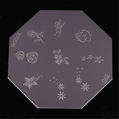 Manual Nail Art Printing Machine with Templates by HitMyNeed