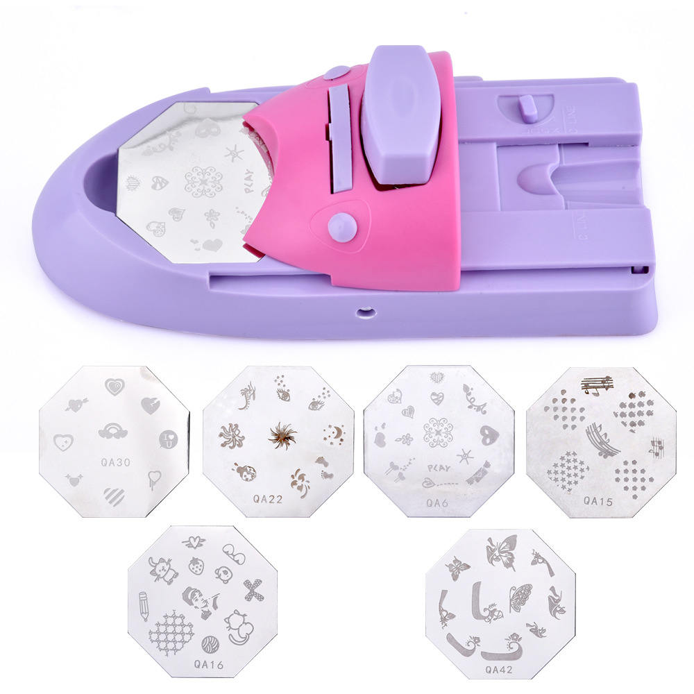 Manual Nail Art Stamping Machine Set by HitMyNeed