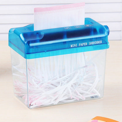 Manual Paper Shredder with Hand Crank, 12.3cm Width by HitMyNeed