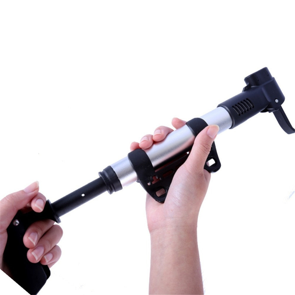 Manual Pocket Mini Bike Pump - Compact Hand Pump by HitMyNeed
