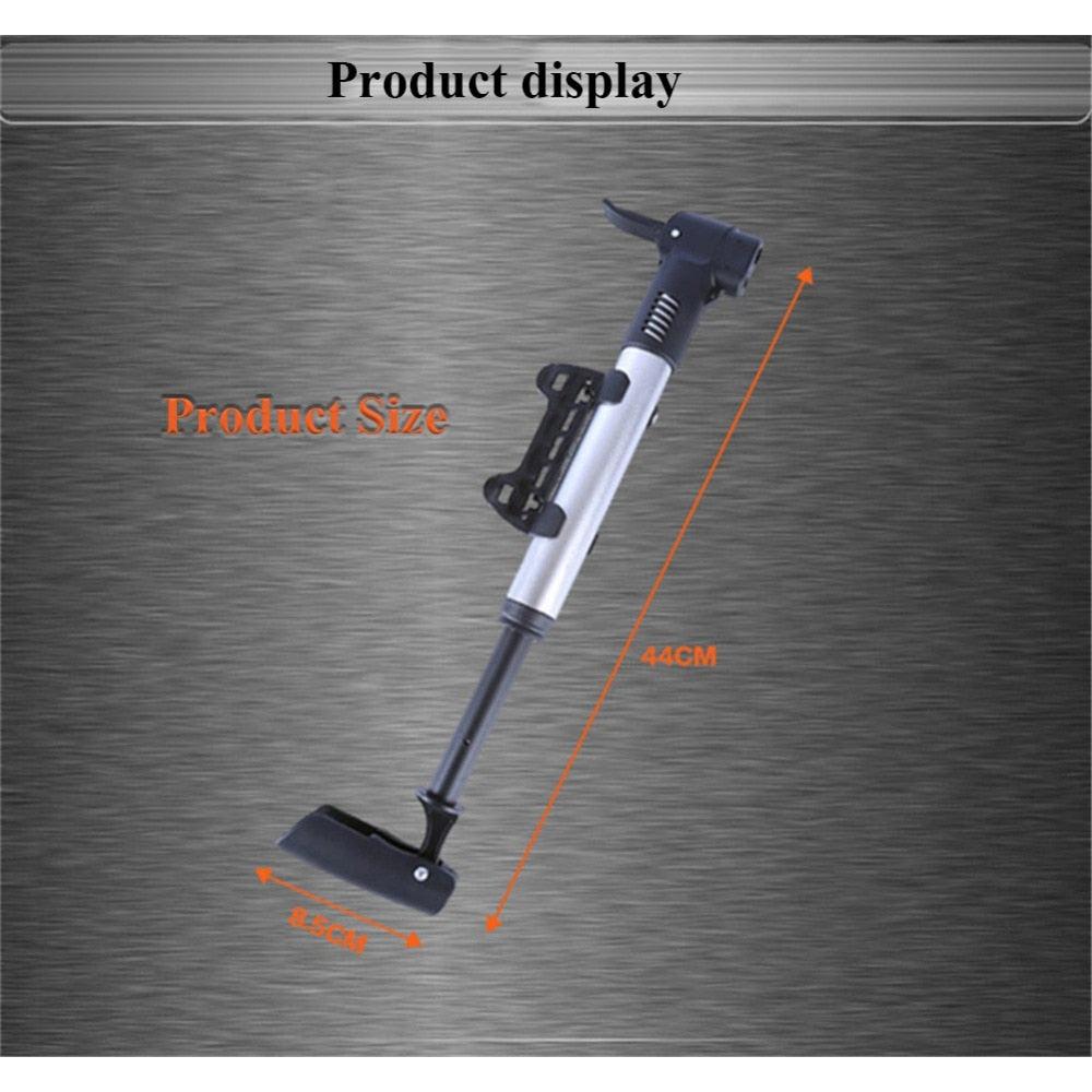 Manual Pocket Mini Bike Pump - Compact Hand Pump by HitMyNeed