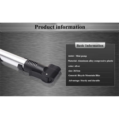 Manual Pocket Mini Bike Pump - Compact Hand Pump by HitMyNeed