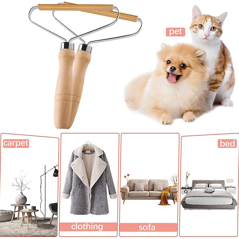 Manual Portable Carpet & Fabric Lint Scraper by HitMyNeed