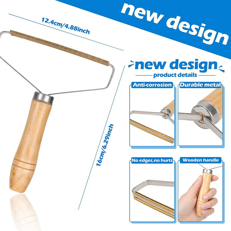 Manual Portable Carpet & Fabric Lint Scraper by HitMyNeed